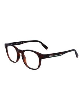 Lacoste Tortoiseshell Round Eyeglass Frames - Brown